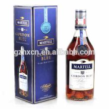 brand red wine, ice wine, vodka package cardboard box