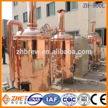 500l electricity/steam/LPG/gas/direct fire heating beer brewing equipment/brew kettle for sale CE OE