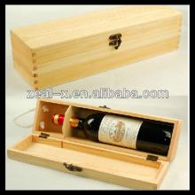 Red Wine Box Cheap Wooden Wine Boxes Pine Wood Wine Boxes