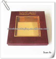 Cinnamon tea box with window