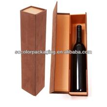 Red wine folding bag in box with compepitive price