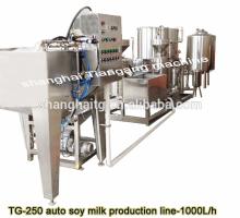 automatic flavor soy milk making machine/whole soy milk production line for capacity 1000L per hour