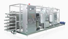 Tubular UHT machine sterilization