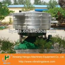 Tumbler sifter machinery for corn starch
