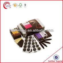 Eco-friendly Cardboard Custom chocolate bars packaging box