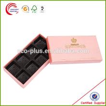 New design Chocolate bar box made in china
