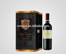 Portable Leather Wine Box