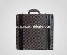 pu leather red wine box