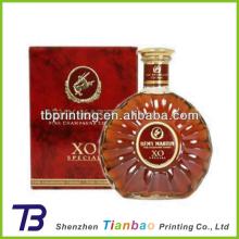 Deluxe  Red  Wine Paper Packaging Box Manufacuturer