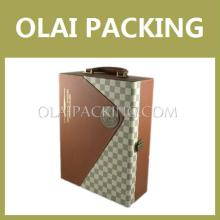 High Quality Leather Old World V.A.O.C Red Wine Box/Case