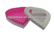 Christmas heart shaped chocolate box