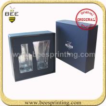 glass jars packaging gift box,bottles packaging box,champagne glass gift box