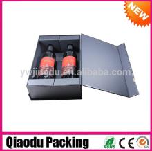 elegant paper gift box for red wine packaing