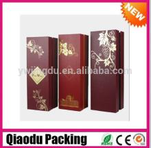high end  wooden  red  wine   case 
