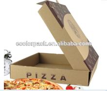Pass ISO9001:2008, SGS, FDA certificate A grade food paper custom cheap pizza boxes wholesale