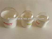 Pass ISO9001:2008, SGS, FDA certificate A grade food paper wholesale custom design ice cream cup