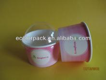 wholesale ice cream paper cup printed logo ice cream paper cup