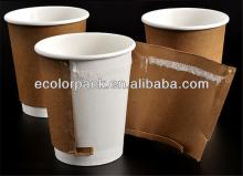Double wall paper cup double wall paper cup with lid double wall paper coffee cups
