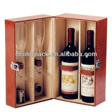 recyclable custom wooden champagne box high quality wooden champagne box