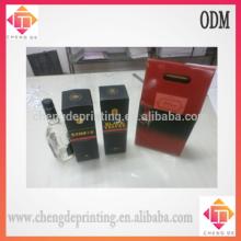 welcome wine boxes design with hot stamping
