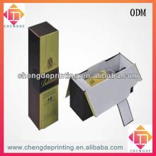 Hard cardboard champagne packaging box champagne gift box