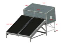 New Energy Solar Drying Machinery Mini Movable homeuse drying system for vegetable fruits