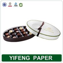 GODIVA customized luxurious empty cardboard paper gifts homemade oval egg round shaped chocolate gif