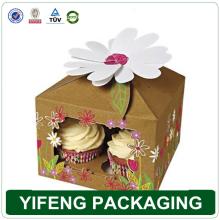  Fancy  Custom  food  grade decorative paper cake  box  design with OEM logo