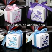 Fashionable wedding candy  gift   paper  box