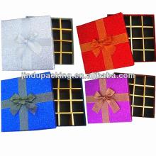High quality and decorative custom 16pcs  empty   chocolate   boxes 