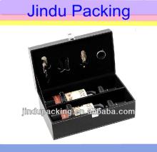 leather high-grade red wine carrier case manufacturer