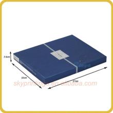 Dark blue paper burger box for play card packaging wholesale