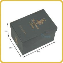 dark gray paper perfume packaging box for clean air