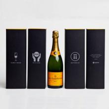 custom luxury red wine bottle packaging charm