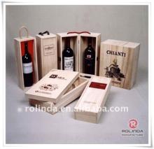 Wooden Champagne Case