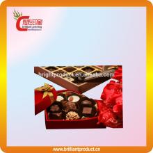 Fancy customized empty chocolate box packaging wholesale luxury chocolate cake box with custom logo