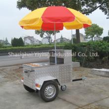 New style YY-HS120D mobile hot dog cart