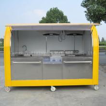 New style YY-FS290A China Outdoor Luxury Mobile Food Cart with Wheels