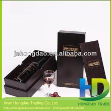  Luxury   wooden   wine  box,wholesale  wine   boxes ,red  wine   wooden   boxes ,for single wth handle champagne wo