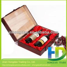 Champagne wooden wine box