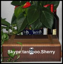 PU leather wine  shipping   boxes  ,red wine box ,wood wine box
