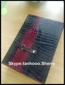 Deboss your company LOGO Red Wine Box,faux leather wine carrier,box for wine