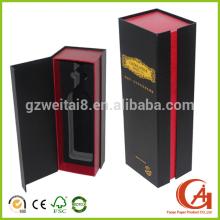 Luxury paper red  wine   gift   box  alibaba manufacturer