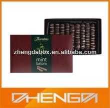 High quality guangzhou factory custom made nice dubai chocolate bar gift packing box (ZDCBS-A060)