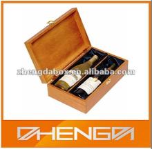 High Quality Customized Made-In-China Up-market 2 Bottle Red Wine Gift Box For Sale(ZDW12-I032)