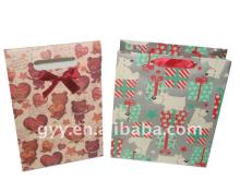 Gift packaging paper bag for ginger bread with 4color printing