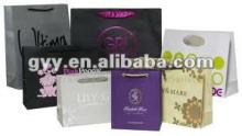 Various OEM gift paper bag for cosmetic packaging