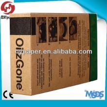 dark brown rectangle chocolates box