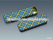 popular chewing gum  metal  tin can with sliding lid