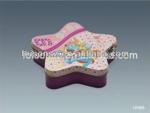 star shaped candy tin box for sale